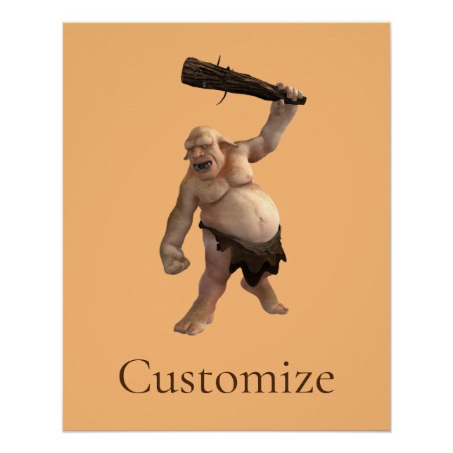 Póster Ugly Troll Thunder_Cove (Anverso)