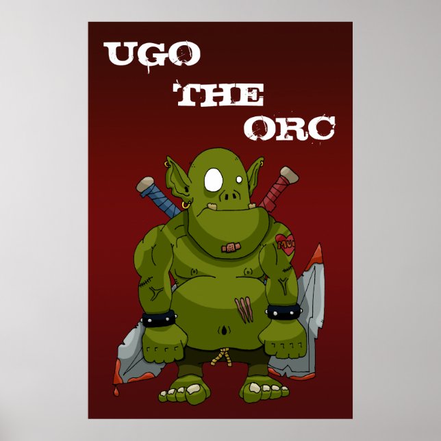 Póster Ugo el Poster Orc (Frente)