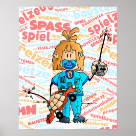 Póster Ugo - Spielzeug /