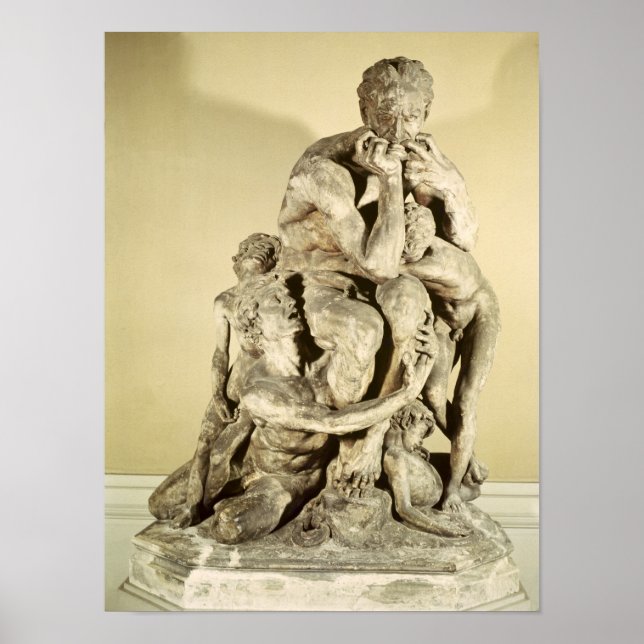 Póster Ugolino y sus hijos (Frente)