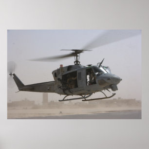 Póster UH-1N Huey