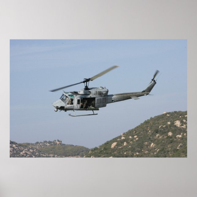 Póster UH-1N Huey (Frente)
