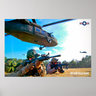 PÓSTER UH-60M BLACKHAWK