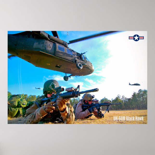 PÓSTER UH-60M BLACKHAWK (Frente)