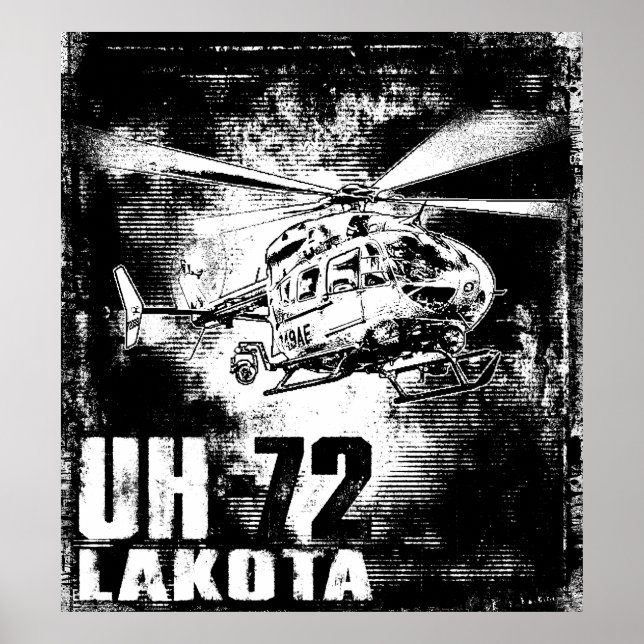 Póster UH-72 Lakota (Frente)