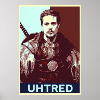 Póster Uhtred de Bebbanburg Pop Art