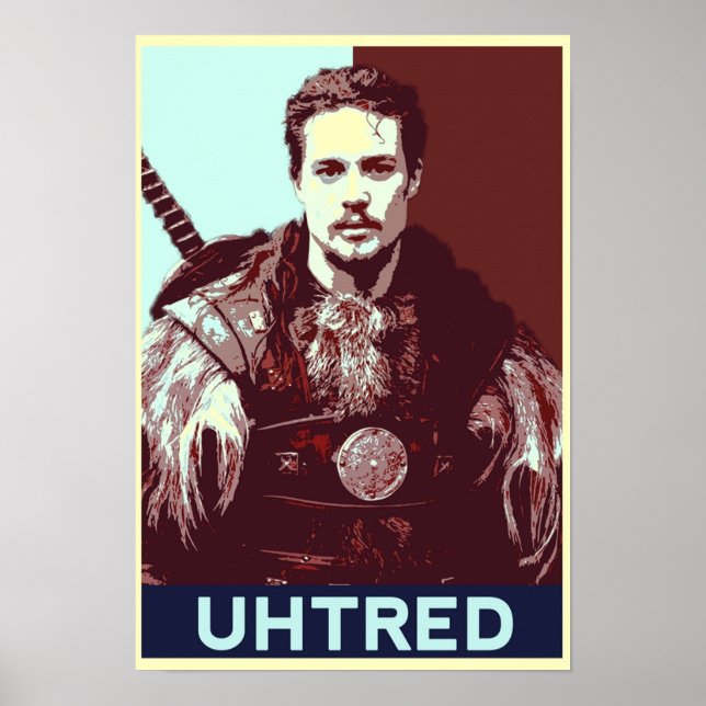 Póster Uhtred de Bebbanburg Pop Art (Frente)