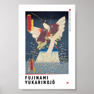 Póster ukiyoe - Fujinami Yukari no jō - mago japonés