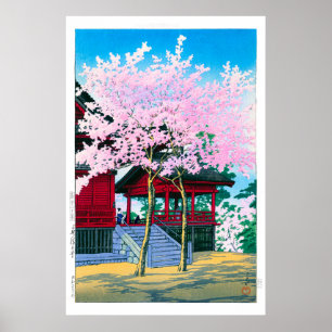 Póster ukiyoe - hasui - No.44 Kiyomizu Hall, Ueno - 