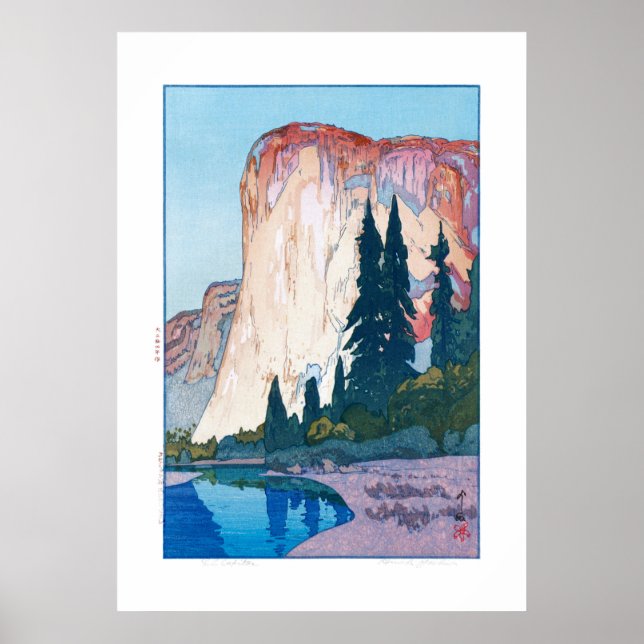 Póster ukiyoe - Yoshida - 15 - El Capitan - (Frente)
