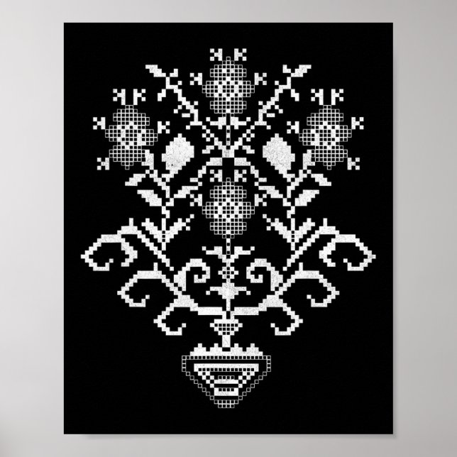 Póster Ukraine Ukrainian Kiew Trysub Flag 6  (Frente)