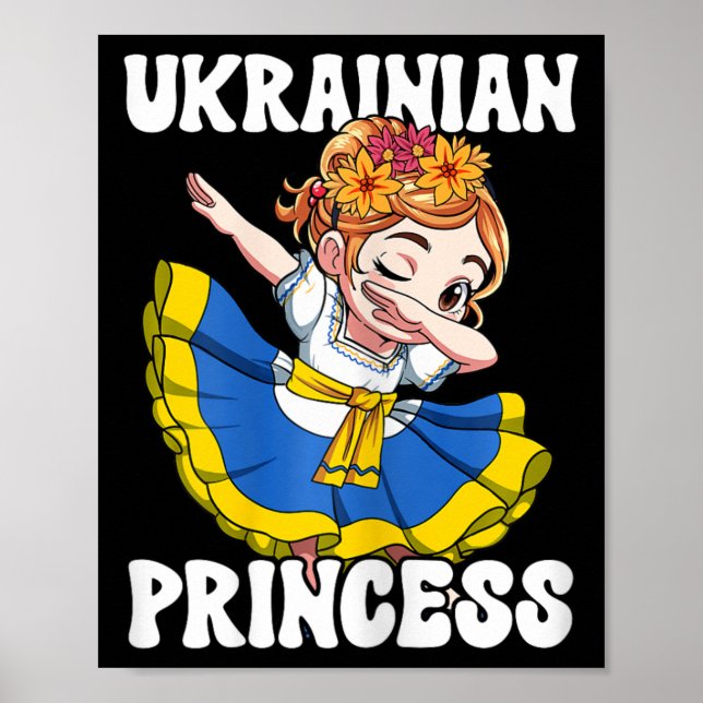 Póster Ukraine Ukrainian Princess  (Frente)