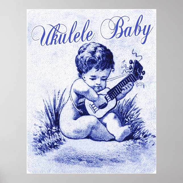 Póster Ukulele Baby Poster (Frente)