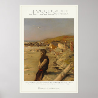 Póster Ulises después del naufragio | Odyysey de 24 x 36"