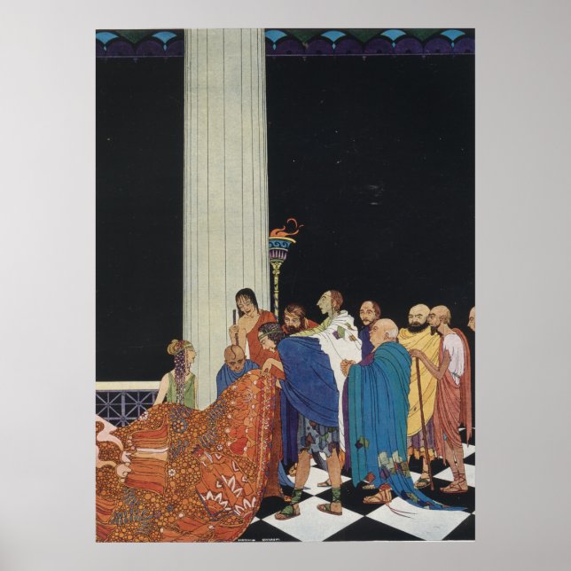 Póster Ulises en el Palacio del Circe (Frente)