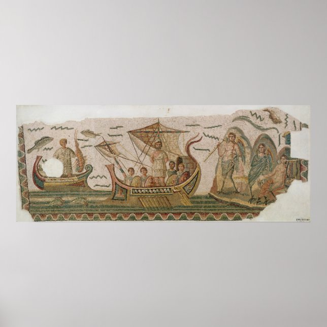 Póster Ulises y las sirenas (Frente)