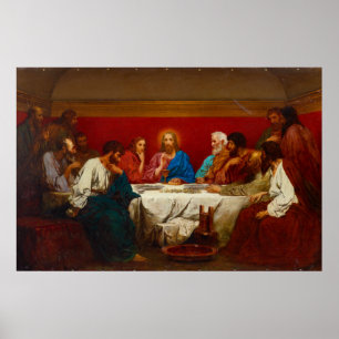 Póster Última cena - Henryk Siemiradzki - c1876
