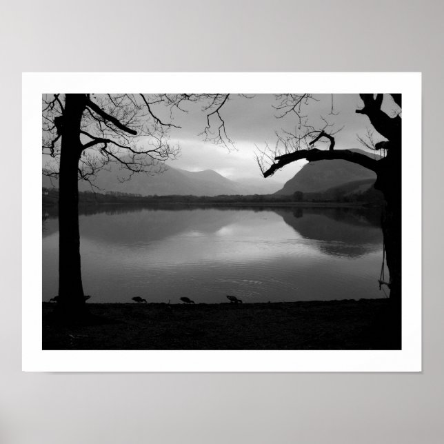Póster Última luz en Loweswater: Distrito del Lago (Frente)