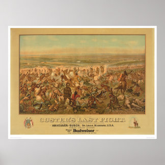 Póster Última pelea de Custer (2610A)