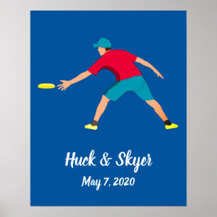 Póster Ultimate Frisbee