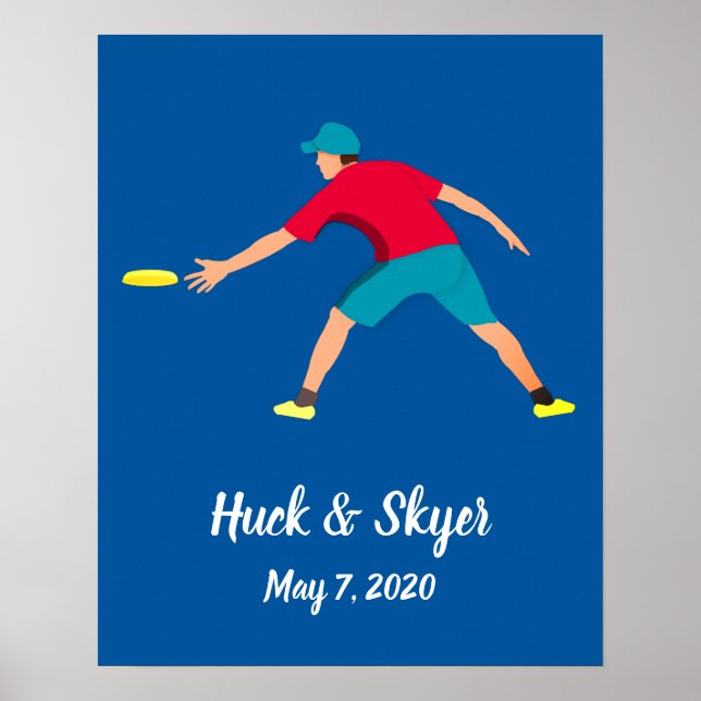 Póster Ultimate Frisbee (Frente)