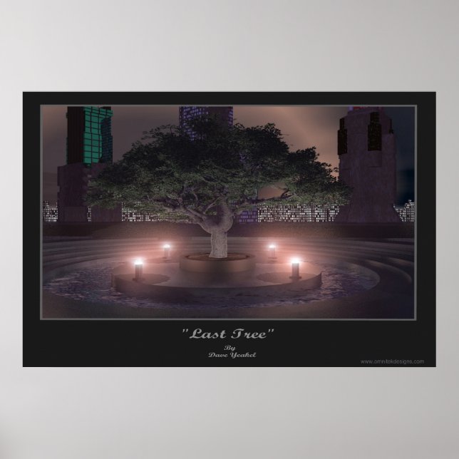 Póster Último árbol (Frente)