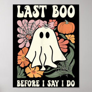 Póster Último Boo Antes de Decir Sí, Boda Fantasma Desped