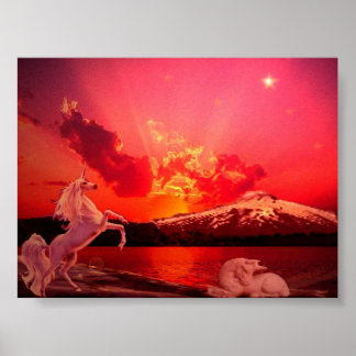 Póster Último De Los Unicornios