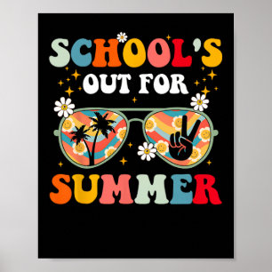 Póster Último día de clases para profesores de verano G