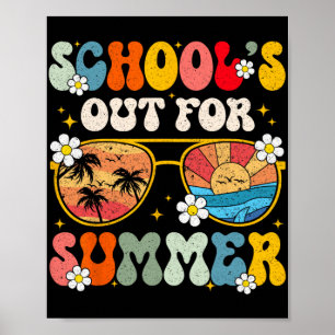 Póster Último día de clases para profesores de verano G
