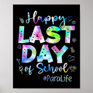 Póster Último Día De La Escuela Para La Vida Playa De Vac