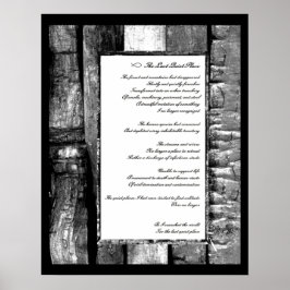 Póster Último lugar silencioso