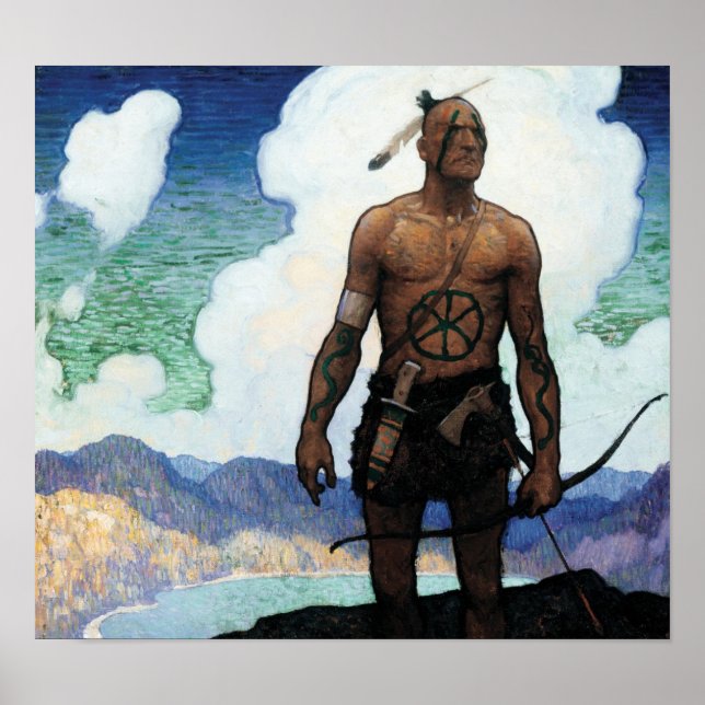 Póster Último Mohicano (Frente)