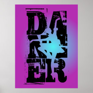 Póster Último poster del bailarín