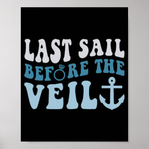 Póster Último viaje en barco antes de la novia velada Náu