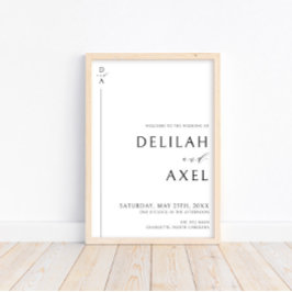 Póster Ultra-moderno Rótulo Minimalista de presupuesto en