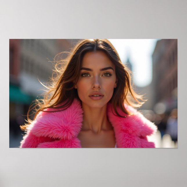 Póster Ultra-Realistic 8K Female Fashion Portraits - Comm (Frente)