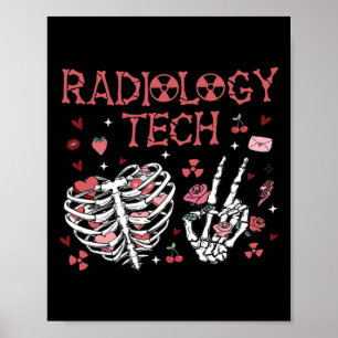 Póster Ultrasonido de tecnología de la radiología de San 