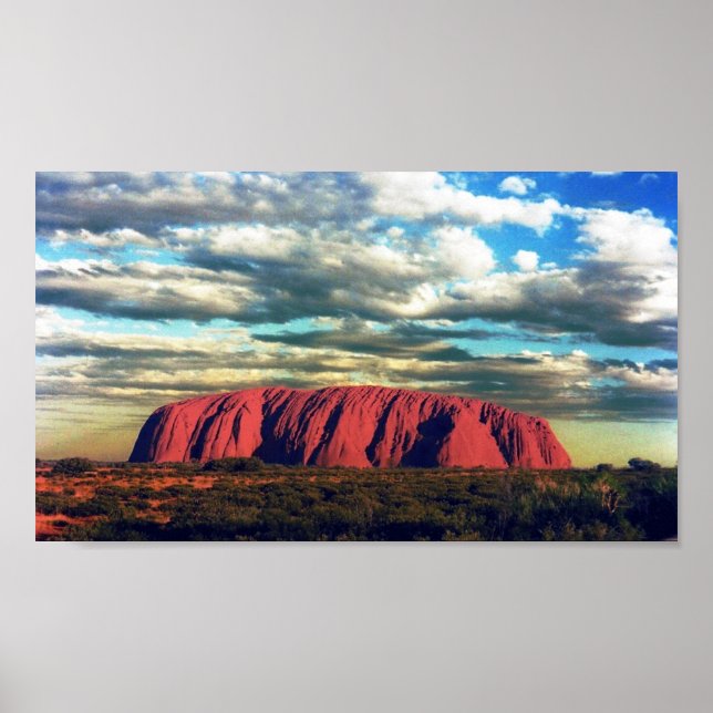 Póster uluru (Frente)