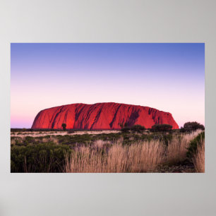 Póster Uluru Ayers Rock en Australia