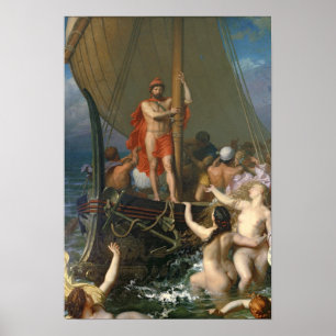 Póster Ulysses and the Sirens