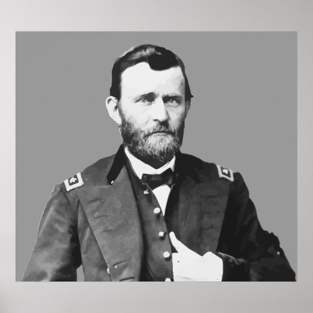 Póster Ulysses S. Grant (Frente)