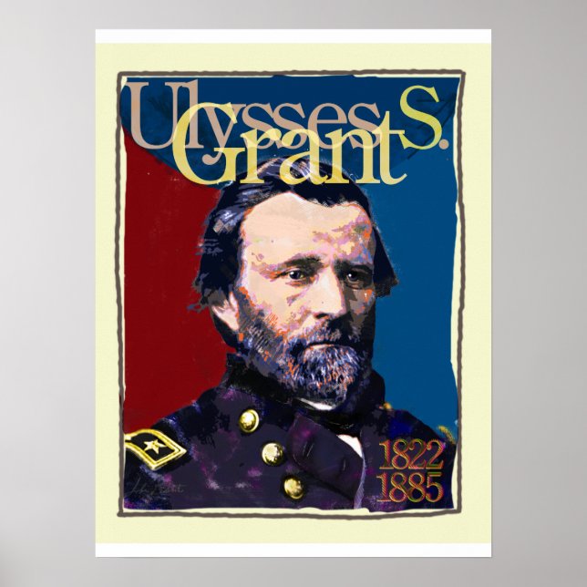 Póster Ulysses S. Grant Poster (Frente)