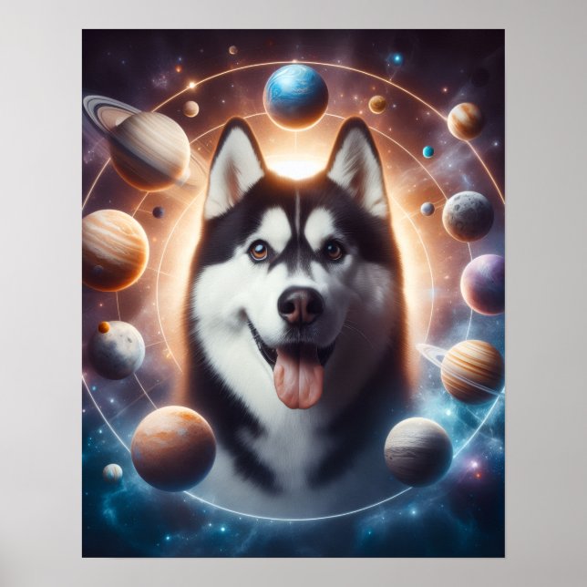 Póster Um PET no espaço (Frente)