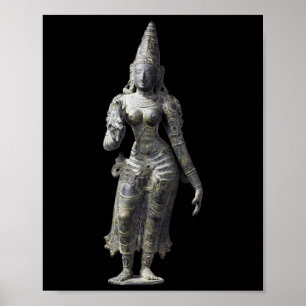 Póster Uma Parvati Esposa del dios hindú Shiva