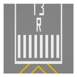 Póster Umbral RWY 13R