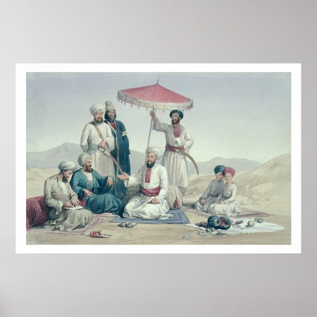 Póster Umeer Dost Mohammed Khan, de 'Characters and Cos. (Frente)