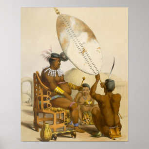 Póster Umpanda, el rey del Amazulú, plato 11 de 'The