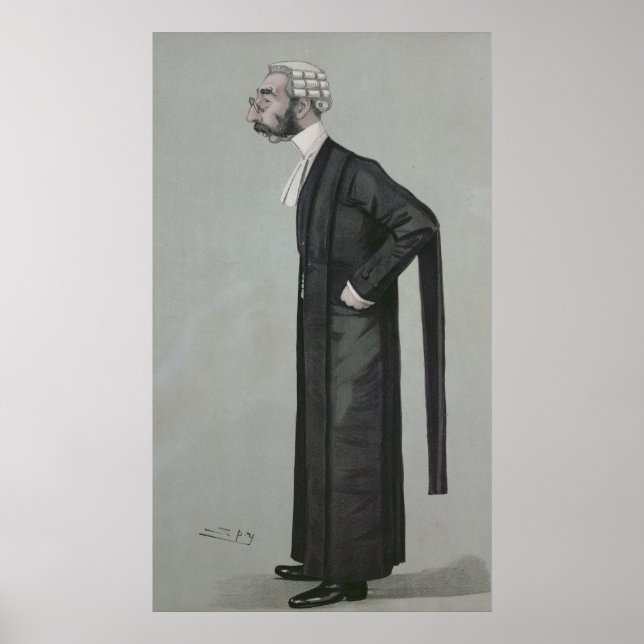 Póster Un abogado deportivo de Vanity Fair (Frente)
