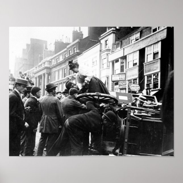 Póster Un accidente callejero (Frente)